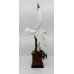 Albany Limited Edition Kittiwake Sculpture Porcelain on Bronze & Rock Crystal