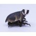 Albany Worcester Porcelain & Bronze Miniature Badger