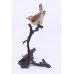 Albany Worcester County Birds Porcelain & Bronze Wren