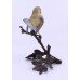 Albany Worcester County Birds Porcelain & Bronze Robin