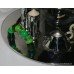 Alessi Italy Stainless Steel & Glass Tea Service