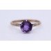 Amethyst 18ct Yellow Gold Ring