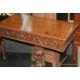 Anglo Indian Padouk 19th c. Card Table
