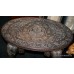 Anglo Indian Carved Rosewood Occasional Table