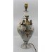 Antique Austrian Majolica Table Lamp with Griffin Form Handles