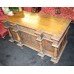 Fine English Antique Carved Oak Coffer Chest