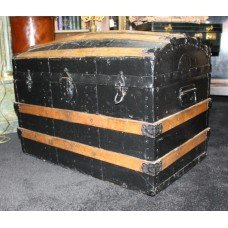 Antique Chest Steamer Trunk c.1900