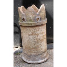 Antique Clay Chimney Garden Planter Architectural