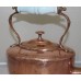 Antique English Copper Kettle with Ceramic Handle