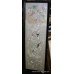 Antique Framed Silk Wall Hanging c.1900
