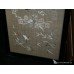 Antique Framed Silk Wall Hanging c.1900