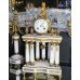 Antique French Marble Garniture Clock Set