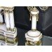 Antique French Marble Garniture Clock Set