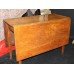 Georgian 18th c. Elm Gateleg Drop Leaf Table