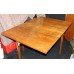 Georgian 18th c. Elm Gateleg Drop Leaf Table