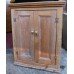 Antique Georgian Pine Hanging Corner Cabinet Cupboard