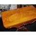 Antique Inlaid Walnut Flip Top Card Games Table