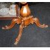 Antique Inlaid Walnut Flip Top Card Games Table