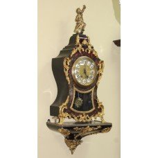 Antique Late 19th c. French Boulle Bracket Clock