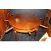 Antique Mahogany Circular Jupe Style Table c.1900