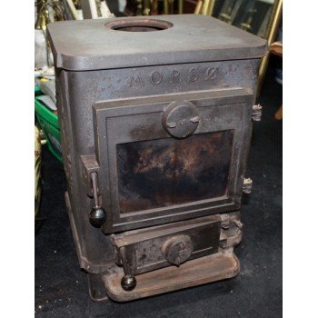 Early 20th c. Morsø Squirrel Log Burner Stove Made in Denmark