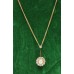 Antique Pearl & Diamond Gold Pendant c.1910