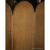 Antique Four Fold Embroidery Needlework Screen 'EW 1946'