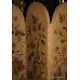 Antique Four Fold Embroidery Needlework Screen 'EW 1946'