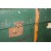 Antique Steamer Luggage Trunk with Wooden Banding c.1910