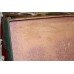 Antique Steamer Luggage Trunk with Wooden Banding c.1910