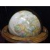 Quality Antique Style Floor 16 in Globe on Carved Wood Stand