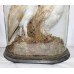 Antique Domed Taxidermy Pair of Barn Owls