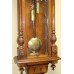Handsome Antique Victorian Walnut Vienna Wall Clock