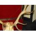 Victorian Antlers Set on Shield Mount