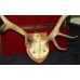 Victorian Antlers Set on Shield Mount