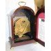 Arched Garrards London Mahogany Bracket Clock by Elliott of Croydon