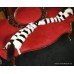 Fine Art Deco Harlequin Arctic & Black Fox Fur Stole