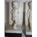 Pair of Art Deco Plaster Cherub Bookends