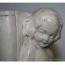 Pair of Art Deco Plaster Cherub Bookends