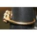 Art Deco Diamond Flower Head Cluster Yellow Gold Ring