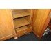 Quality Heavy Art Deco 1930's Walnut Inlaid Triple Wardrobe by Gaylayde
