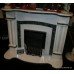 Solid Marble Art Deco Style Fire Surround