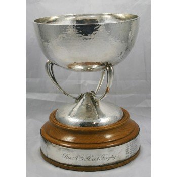 Art Nouveau Hand Hammered Silver Trophy London 1925