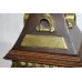 19th c. Arts & Crafts Church Style Clock Dated 1886
