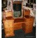 Arts & Crafts Oak & Walnut Bedroom Suite