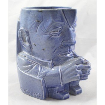 Ashtead Pottery 'The Right Hon Stanley Baldwin M.P.' Character Jug