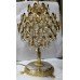 Attractive Crystal Gold Plated Footed Table Lamp