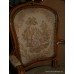 Aubusson Style Tapestry Upholstered French Style Salon Armchair