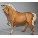 Beswick Horse Palomino Stocky Jogging Mare Bisque