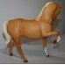 Beswick Horse Palomino Stocky Jogging Mare Bisque